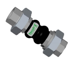 картинка Компенсатор антивибрационный резьбовой Tecofi Ду 20, Ру16. от магазина Одежда+